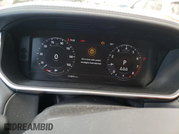 2019 Land Rover Range Rover Sport HSE Dynamic with VIN SALWV2SV5KA847618, listed as a Copart auction lot 55219035 with 111,074 mi miles and Salvage Title. Bid and sale history available at DreamBid. Image 9.