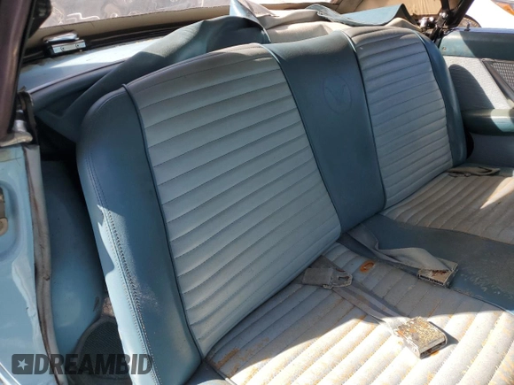 1958 Ford Thunderbird with VIN D7FH157160, listed as a Copart auction lot 80858054 with 16,024 mi miles and Salvage Title. Bid and sale history available at DreamBid. Image 10.