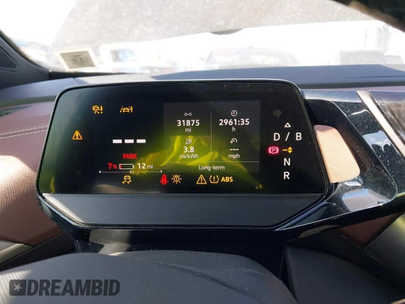 2023 Volkswagen ID.4 Pro with VIN 1V2CMPE8XPC018893, listed as a IAAI auction lot 41694083 with 31,875 mi miles and . Bid and sale history available at DreamBid. Image 7.