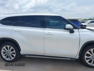 2023 Toyota Highlander L with VIN 5TDKDRAH4PS032141, listed as a IAAI auction lot 42476982 with 24,327 mi miles and . Bid and sale history available at DreamBid. Image 14.