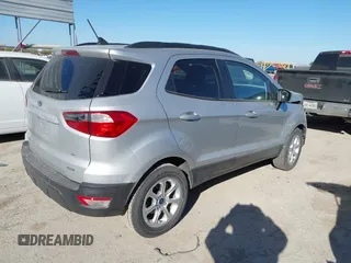 2019 Ford EcoSport SE with VIN MAJ3S2GE3KC269072, listed as a IAAI auction lot 41836009 with 18,484 mi miles and . Bid and sale history available at DreamBid. Image 4.