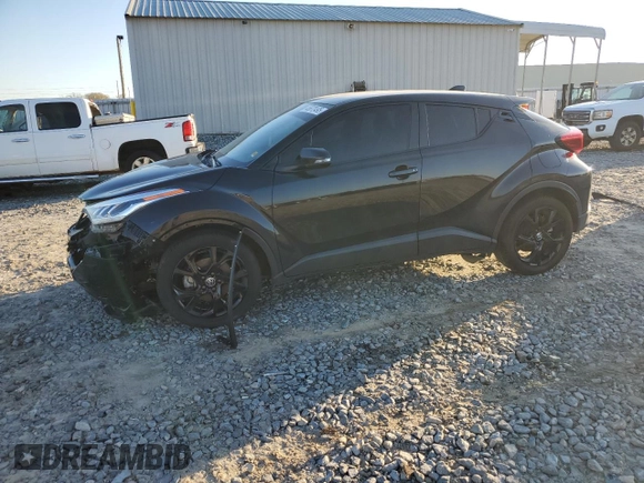 2022 Toyota C-HR XLE with VIN JTNKHMBX0N1131025, listed as a Copart auction lot 45672495 with 46,836 mi miles and Salvage Title. Bid and sale history available at DreamBid. Image 1.