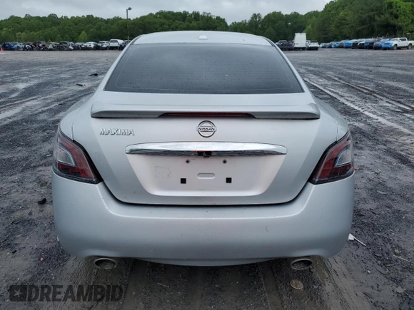 2013 Nissan Maxima S with VIN 1N4AA5AP2DC818544, listed as a Copart auction lot 56555005 with 168,271 mi miles and Clean Title. Bid and sale history available at DreamBid. Image 6.