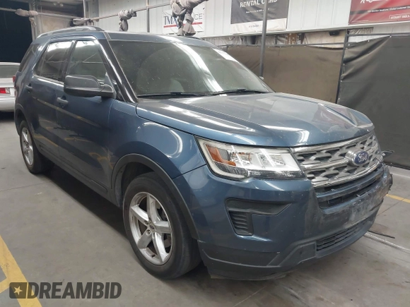 2018 Ford Explorer z VIN 1FM5K7B84JGA88972, wystawiony jako IAAI lot #42737366 z przebiegiem 162 115 mil mil oraz . Historia ofert i sprzedaży dostępna na DreamBid. Obrazek 1.