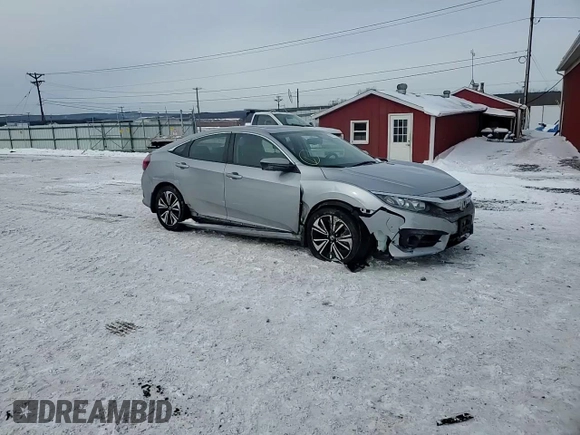 2016 Honda Civic Sedan EX-L with VIN 2HGFC1F72GH642240, listed as a Copart auction lot 87578625 with 94,715 mi miles and Salvage Title. Bid and sale history available at carsss.com. Image 10.