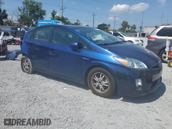 2011 Toyota Prius I z VIN JTDKN3DU4B0256265, wystawiony jako Copart lot #57477715 z przebiegiem 72 774 mil mil oraz Szkoda całkowita • Salvage title. Historia ofert i sprzedaży dostępna na DreamBid. Obrazek 4.