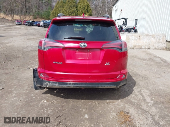 2016 Toyota RAV4 LE with VIN 2T3BFREV7GW517043, listed as a IAAI auction lot 41828999 with 103,587 mi miles. Bid and sale history available at carsss.com. Image 17.