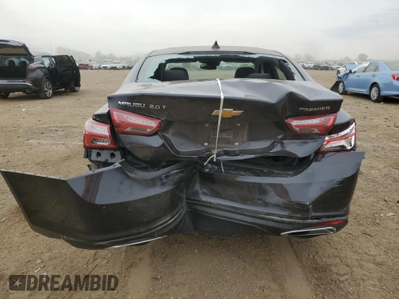 2022 Chevrolet Malibu Premier with VIN 1G1ZE5SXXNF194209, listed as a Copart auction lot 53564055 with 58,894 mi miles and Salvage Title. Bid and sale history available at DreamBid. Image 6.