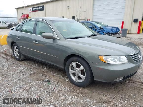 2007 Hyundai Azera GLS with VIN KMHFC46D47A210118, listed as a IAAI auction lot 42092853 with 194,800 mi miles and . Bid and sale history available at DreamBid. Image 1.