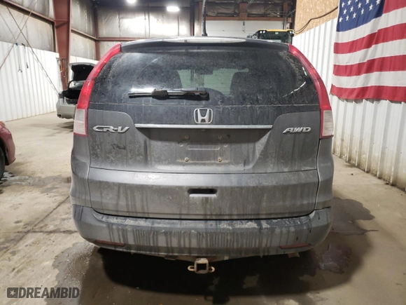 2013 Honda CR-V EX with VIN 2HKRM4H50DH602103, listed as a Copart auction lot 43421025 with 134,663 mi miles and Salvage Title. Bid and sale history available at carsss.com. Image 6.