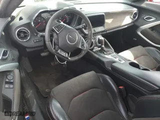 2018 Chevrolet Camaro ZL1 with VIN 1G1FK3D69J0152745, listed as a Copart auction lot 47860335 with 63,603 mi miles and Salvage Title. Bid and sale history available at carsss.com. Image 8.