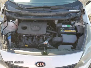 2016 Kia Rio LX with VIN KNADM4A39G6689997, listed as a Copart auction lot 46928295 with 157,187 mi miles and Salvage Title. Bid and sale history available at carsss.com. Image 11.