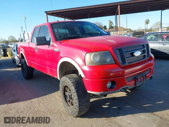2006 Ford F-150 XLT with VIN 1FTPX14566NA05124, listed as a IAAI auction lot 41751548 with 195,665 mi miles. Bid and sale history available at carsss.com. Image 1.