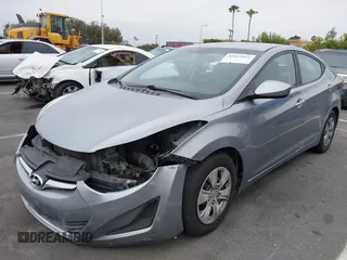 2016 Hyundai Elantra SE with VIN 5NPDH4AE4GH769724, listed as a IAAI auction lot 42492851 with 107,361 mi miles and . Bid and sale history available at DreamBid. Image 2.