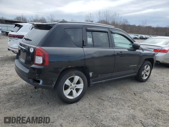 2016 Jeep Compass Sport with VIN 1C4NJDBB1GD756450, listed as a Copart auction lot 50776255 with 136,937 mi miles and Salvage Title. Bid and sale history available at carsss.com. Image 3.