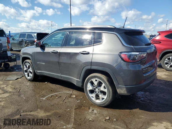 2021 Jeep Compass Limited with VIN 3C4NJDCB1MT508865, listed as a Copart auction lot 42899335 with 73,374 mi miles and Non Repairable. Bid and sale history available at carsss.com. Image 2.