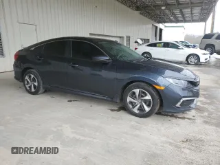 2019 Honda Civic Sedan LX with VIN 2HGFC2F65KH554398, listed as a Copart auction lot 48288965 with 29,180 mi miles and Salvage Title. Bid and sale history available at carsss.com. Image 4.