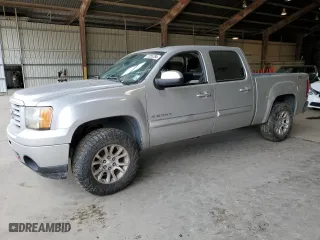 2013 GMC Sierra 1500 SLT with VIN 3GTP2WE24DG103610, listed as a Copart auction lot 77355784 with 278,236 mi miles and Salvage Title. Bid and sale history available at carsss.com. Image 1.