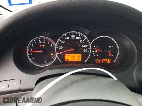 2012 Nissan Altima 2.5 S with VIN 1N4AL2AP6CC205544, listed as a Copart auction lot 52814575 with 142,634 mi miles and Salvage Title. Bid and sale history available at carsss.com. Image 9.