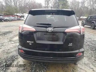 2018 Toyota RAV4 LE with VIN 2T3BFREV5JW754945, listed as a Copart auction lot 50298355 with 67,991 mi miles and Salvage Title. Bid and sale history available at DreamBid. Image 6.