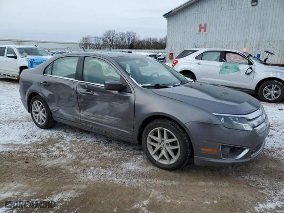 2012 Ford Fusion SEL with VIN 3FAHP0JA6CR412262, listed as a Copart auction lot 42507485 with 83,713 mi miles and Salvage Title. Bid and sale history available at carsss.com. Image 4.