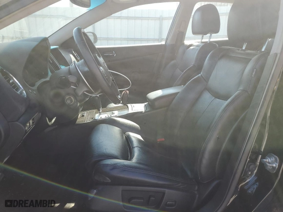 2012 Nissan Maxima 3.5 S with VIN 1N4AA5APXCC858871, listed as a Copart auction lot 46216495 with 127,628 mi miles and Salvage Title. Bid and sale history available at carsss.com. Image 7.
