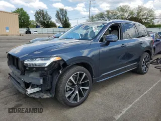 2021 Volvo XC90 Momentum with VIN YV4A221K9M1691519, listed as a Copart auction lot 53879245 with 77,128 mi miles and Salvage title. Bid and sale history available at DreamBid. Image 1.