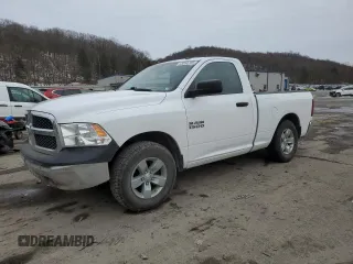 2017 Ram 1500 Tradesman with VIN 3C6JR6AG4HG591621, listed as a Copart auction lot 43058735 with 48,708 mi miles and Salvage title. Bid and sale history available at DreamBid. Image 1.