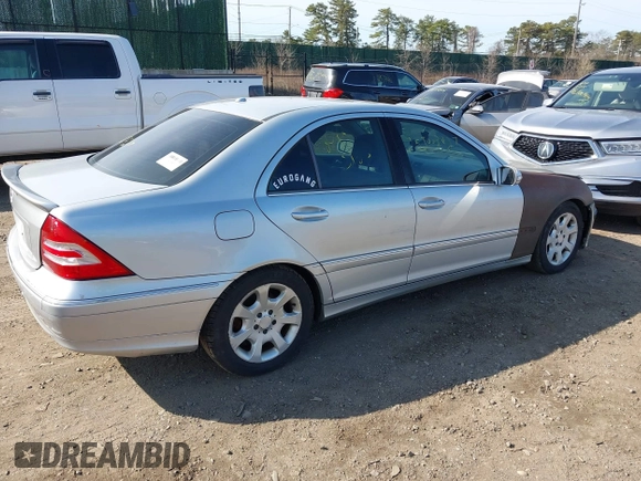 2006 Mercedes-Benz C 280 Luxury with VIN WDBRF92H26F817276, listed as a IAAI auction lot 41948284 with Not Provided miles and . Bid and sale history available at DreamBid. Image 4.