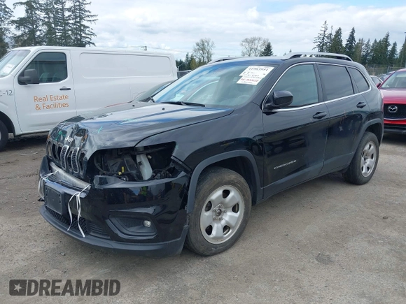 2019 Jeep Cherokee Latitude with VIN 1C4PJMCX9KD255382, listed as a IAAI auction lot 41903951 with 139,741 mi miles. Bid and sale history available at carsss.com. Image 2.