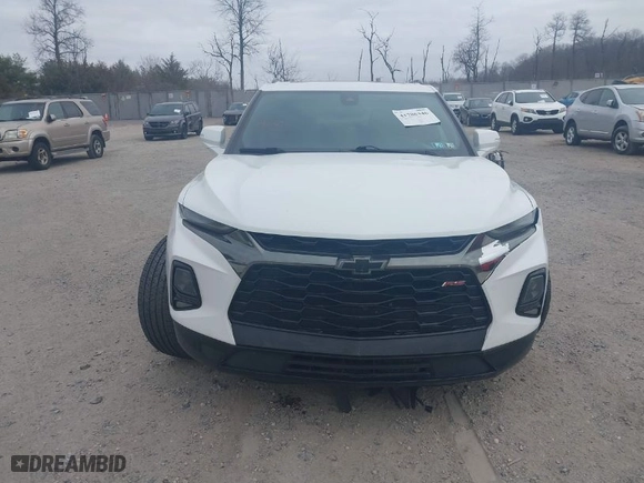 2019 Chevrolet Blazer RS with VIN 3GNKBJRSXKS687147, listed as a IAAI auction lot 41786346 with 97,751 mi miles. Bid and sale history available at carsss.com. Image 12.