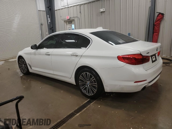 2018 BMW 5 Series 530i xDrive with VIN WBAJA7C50JWA72008, listed as a Copart auction lot 84822624 with Not Provided miles and Salvage Title. Bid and sale history available at carsss.com. Image 2.