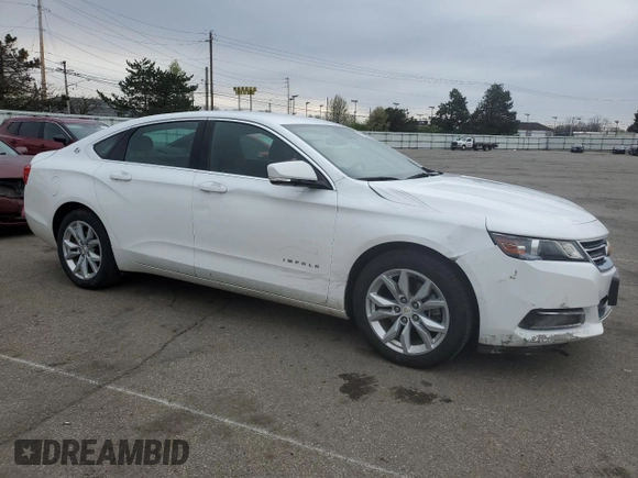2016 Chevrolet Impala LT with VIN 2G1115S3XG9191716, listed as a Copart auction lot 52535215 with 64,305 mi miles and Salvage Title. Bid and sale history available at DreamBid. Image 4.