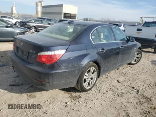 2010 BMW 5 Series 528i xDrive with VIN WBANV1C53AC445348, listed as a Copart auction lot 85773804 with 146,573 mi miles and Salvage Title. Bid and sale history available at carsss.com. Image 3.