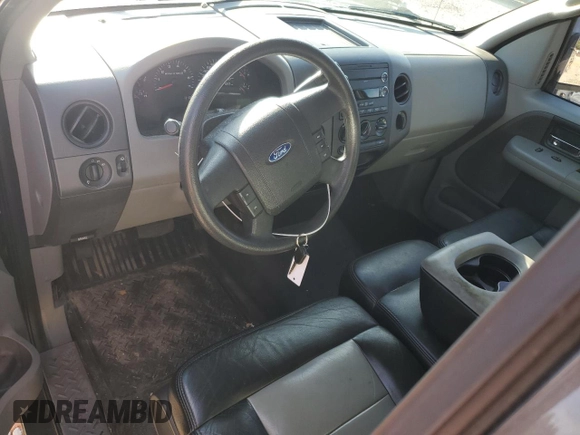 2008 Ford F-150 XL with VIN 1FTRF12W08KD26488, listed as a Copart auction lot 49128095 with 129,860 mi miles and Salvage title. Bid and sale history available at DreamBid. Image 8.