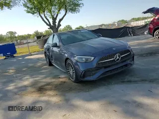 2024 Mercedes-Benz C 300 with VIN W1KAF4GB6RR172565, listed as a Copart auction lot 49794055 with 31,308 mi miles and Salvage Title. Bid and sale history available at carsss.com. Image 10.