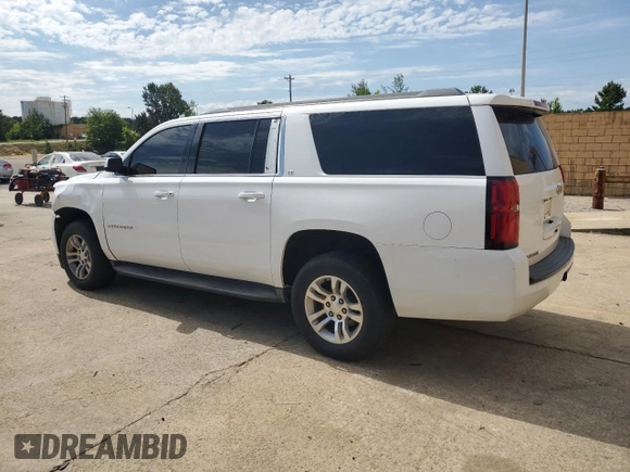 2015 Chevrolet Suburban LT with VIN 1GNSCJKC9FR541167, listed as a Copart auction lot 57051725 with Not provided miles and Salvage title. Bid and sale history available at DreamBid. Image 2.