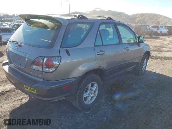 2002 Lexus RX 300 with VIN JTJHF10U120273412, listed as a IAAI auction lot 41411189 with 159,953 mi miles and . Bid and sale history available at DreamBid. Image 4.