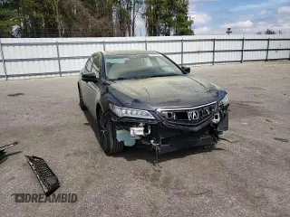 2015 Acura TLX V6 Tech with VIN 19UUB3F59FA001703, listed as a Copart auction lot 50845885 with 106,652 mi miles and Salvage Title. Bid and sale history available at carsss.com. Image 11.