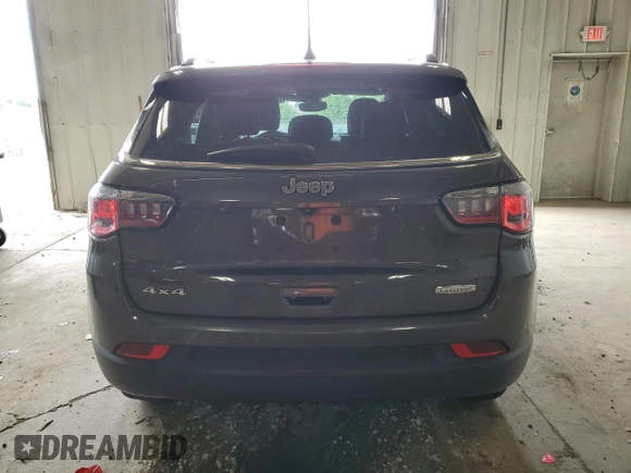 2020 Jeep Compass Latitude with VIN 3C4NJDBB9LT133503, listed as a Copart auction lot 63713255 with 53,373 mi miles and Non repairable. Bid and sale history available at DreamBid. Image 6.