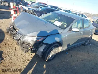 2014 Kia Optima Hybrid LX with VIN KNAGM4AD1E5072165, listed as a IAAI auction lot 41340575 with NaN miles. Bid and sale history available at carsss.com. Image 17.