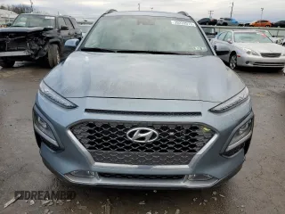 2021 Hyundai Kona Limited with VIN KM8K3CA55MU608912, listed as a Copart auction lot 39228973 with 40,870 mi miles. Bid and sale history available at carsss.com. Image 5.