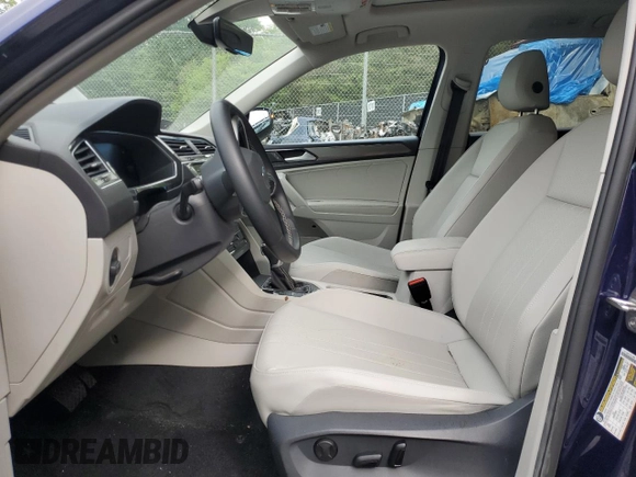 2023 Volkswagen Tiguan SE with VIN 3VVMB7AX5PM073857, listed as a Copart auction lot 55640065 with 16,177 mi miles and Salvage title. Bid and sale history available at DreamBid. Image 7.
