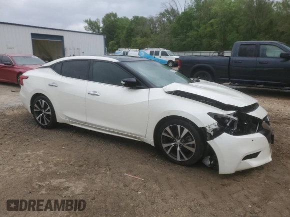 2017 Nissan Maxima SV with VIN 1N4AA6AP0HC373684, listed as a Copart auction lot 51772025 with 122,755 mi miles and Salvage title. Bid and sale history available at DreamBid. Image 4.