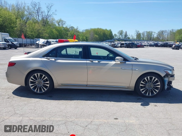 2017 Lincoln Continental Reserve with VIN 1LN6L9NP9H5616821, listed as a IAAI auction lot 42217250 with 88,138 mi miles and . Bid and sale history available at DreamBid. Image 14.