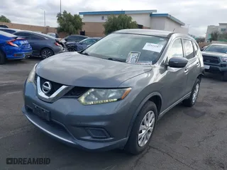 2015 Nissan Rogue SV with VIN 5N1AT2MK7FC770007, listed as a IAAI auction lot 41923287 with 111,034 mi miles. Bid and sale history available at carsss.com. Image 20.