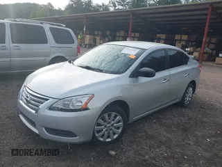 2015 Nissan Sentra SR with VIN 3N1AB7AP0FY340818, listed as a IAAI auction lot 41897454 with 146,030 mi miles and . Bid and sale history available at DreamBid. Image 2.