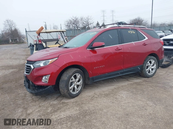 2019 Chevrolet Equinox LT with VIN 2GNAXVEX7K6100147, listed as a IAAI auction lot 41694356 with 105,372 mi miles. Bid and sale history available at carsss.com. Image 17.