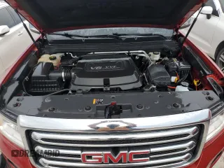 2016 GMC Canyon 4WD SLT with VIN 1GTG6DE32G1353013, listed as a Copart auction lot 75045154 with 0 mi miles and Non Repairable. Bid and sale history available at carsss.com. Image 11.