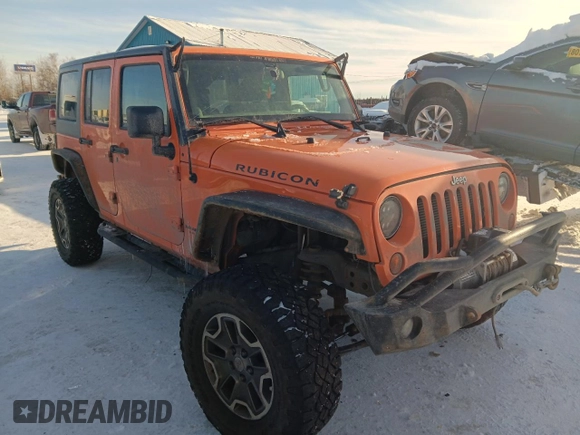 2013 Jeep Wrangler Unlimited Rubicon with VIN 1C4BJWFG7DL525994, listed as a Copart auction lot 46949855 with 179,499 mi miles and Salvage Title. Bid and sale history available at carsss.com. Image 4.